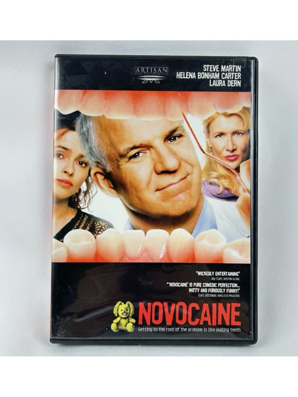 Novocaine DVD Comedy Movie 2002 Steve Martin Helena Bonham Carter